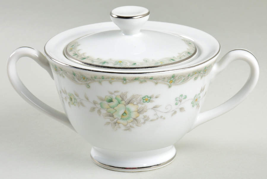 Nancy Sugar Bowl & Lid by Royal M-Mita-1