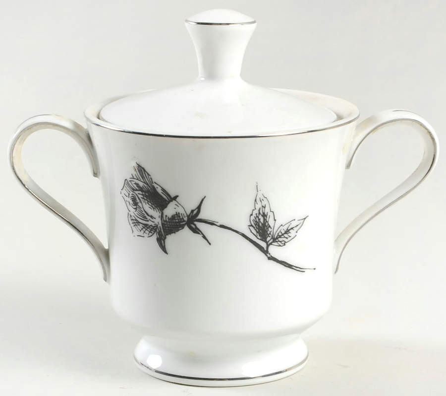 Paris Sugar Bowl & Lid by Royal M-Mita-1