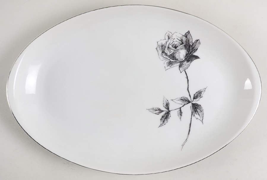 Paris 12" Oval Serving Platter by Royal M-Mita-1