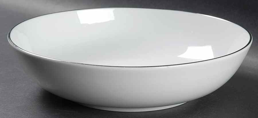 Platinum Knight 9" Round Vegetable Bowl by Royal M-Mita-1