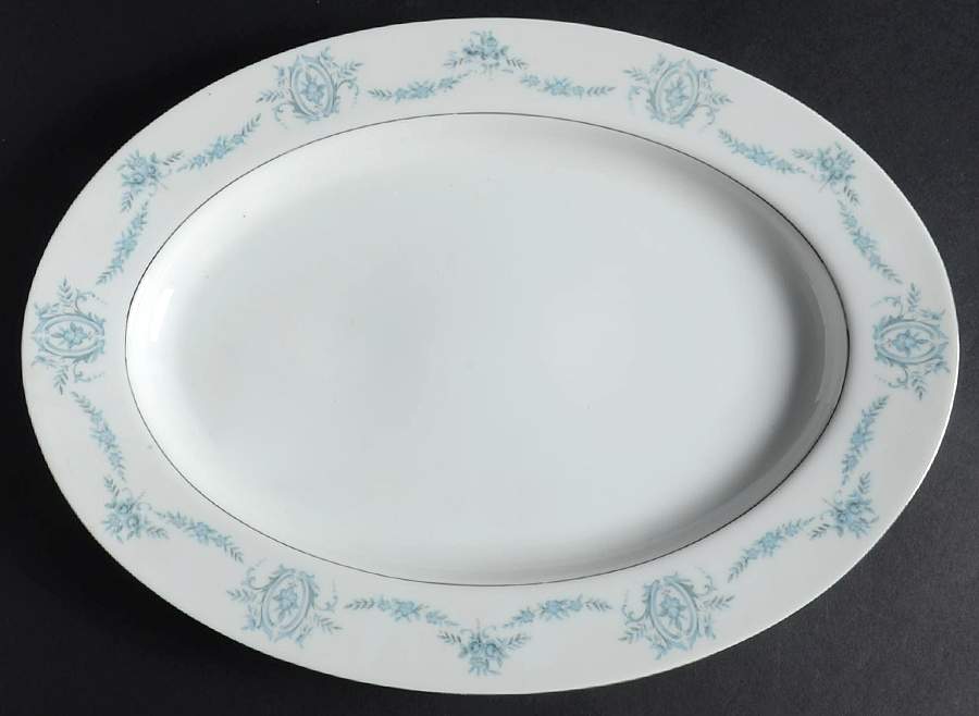 Ranete 12" Oval Serving Platter by Royal M-Mita-1