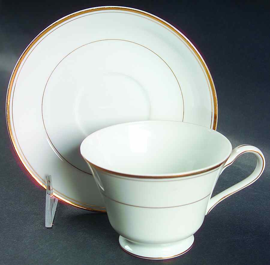 Regal Footed Cup & Saucer Set by Royal M-Mita-1