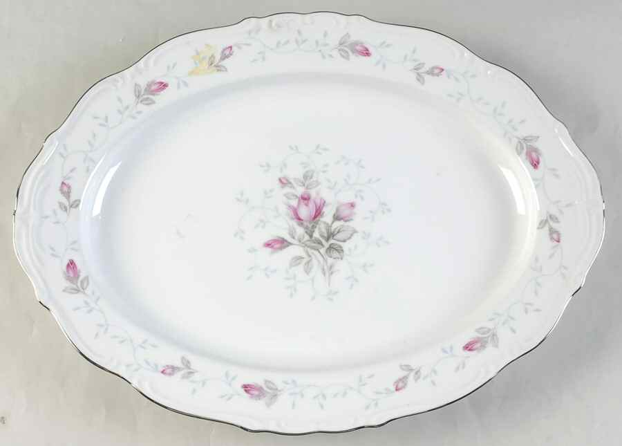 Romance 16" Oval Serving Platter by Royal M-Mita-1