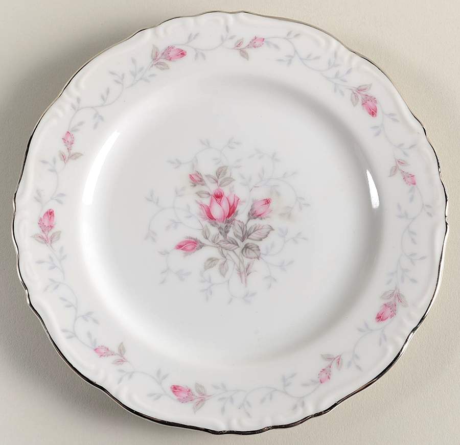 Romance Bread & Butter Plate by Royal M-Mita-1