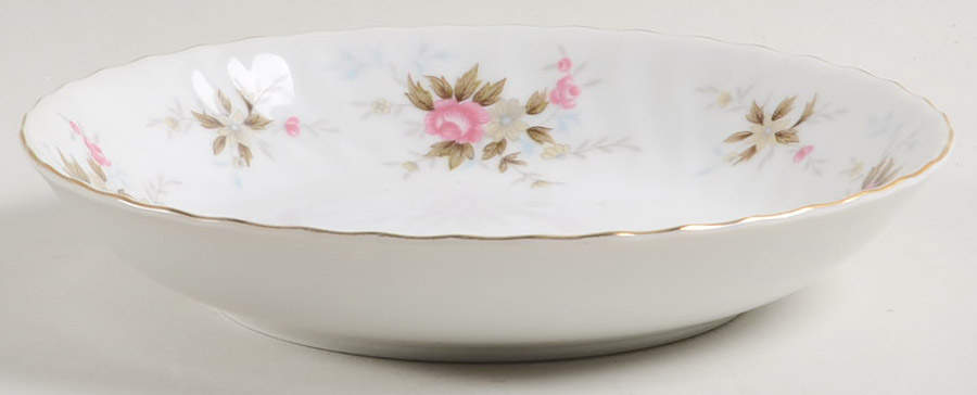 Romance (Floral Rim) Coupe Soup Bowl by Royal M-Mita-1