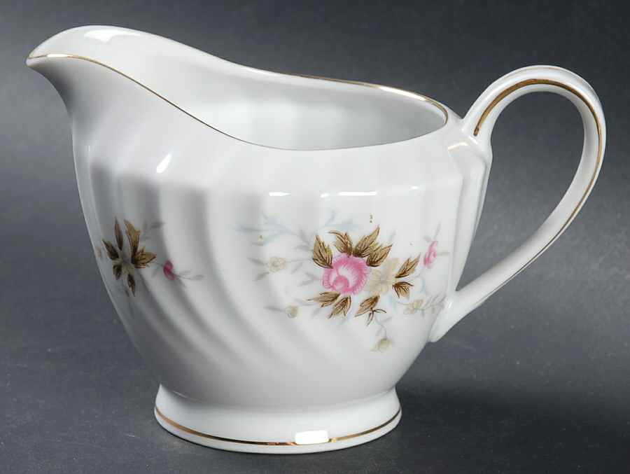 Romance (Floral Rim) Creamer by Royal M-Mita-1