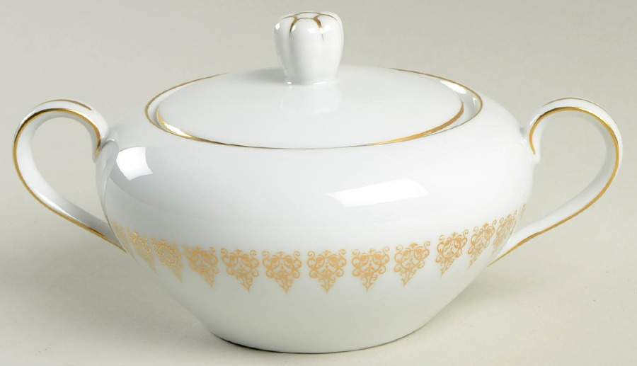 Royalty Sugar Bowl & Lid by Royal M-Mita-1