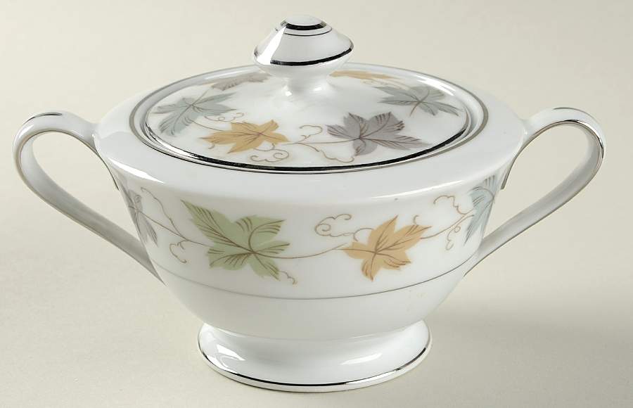Sandra Sugar Bowl & Lid by Royal M-Mita-1