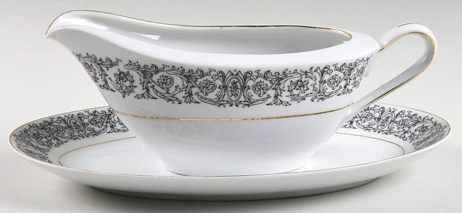 Seville Gravy Boat & Underplate/Relish by Royal M-Mita-1