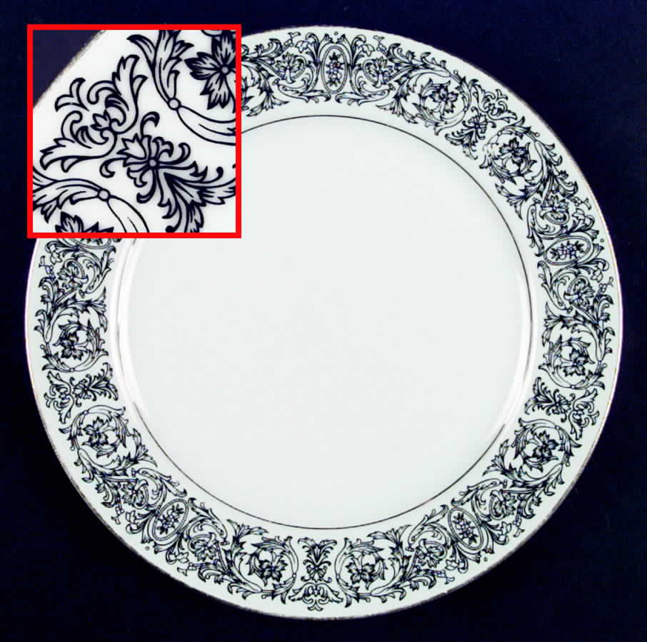 Seville Dinner Plate by Royal M-Mita-1