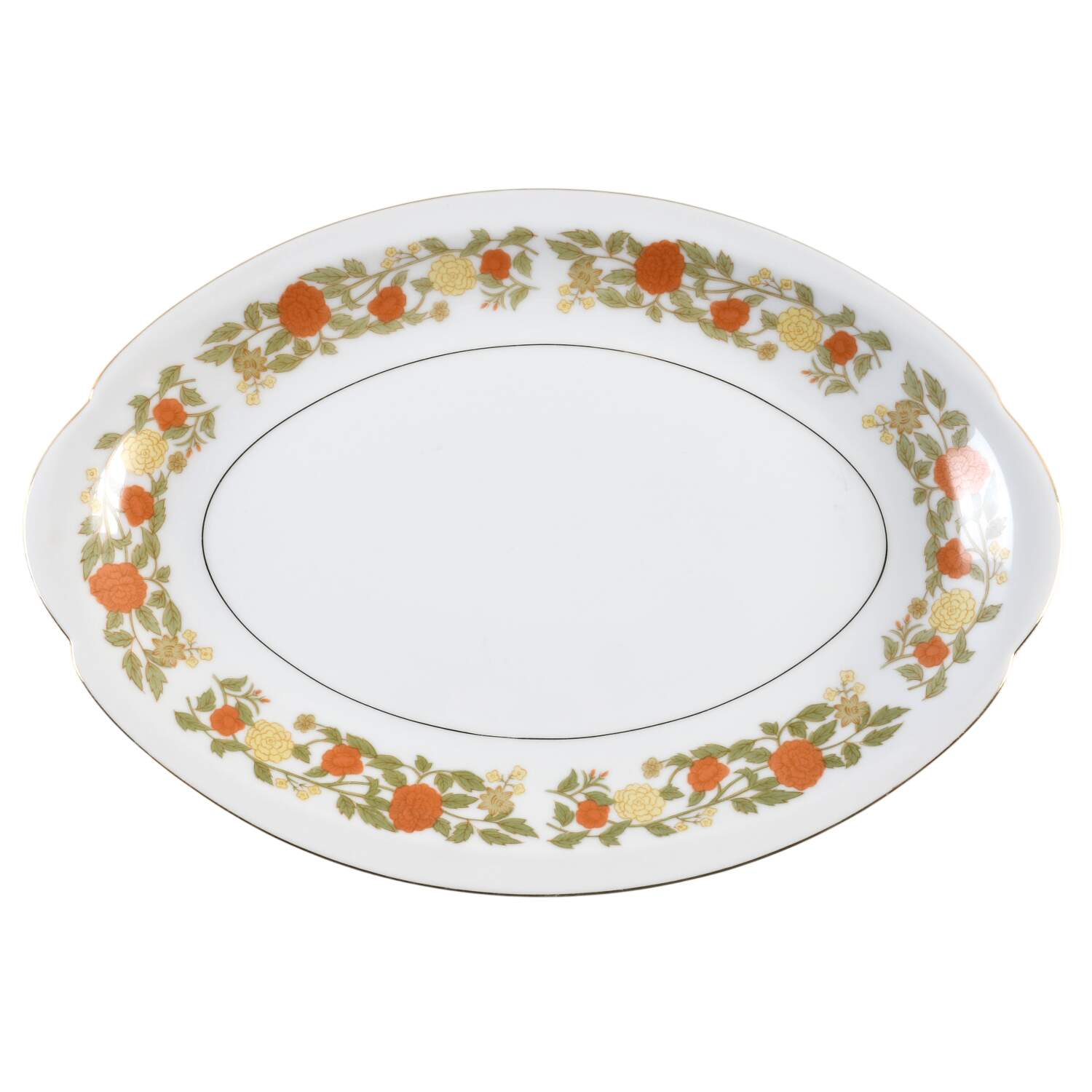 Sheridan 12" Oval Serving Platter by Royal M-Mita-1