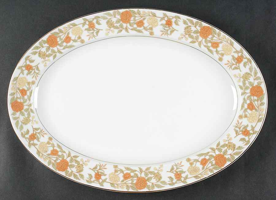 Sheridan 16" Oval Serving Platter by Royal M-Mita-1