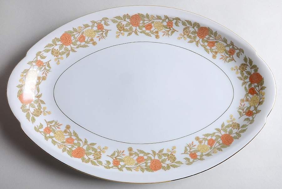 Sheridan 16" Oval Serving Platter by Royal M-Mita-1