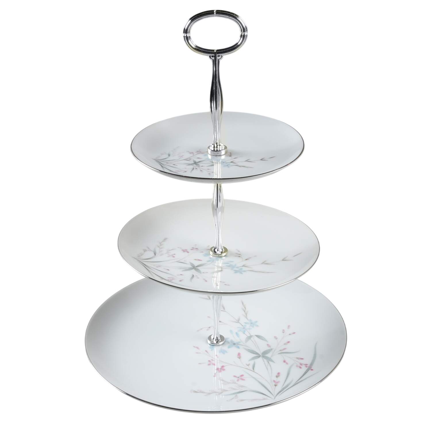 Spring 13 7/8"-14 1/4" 3-Tiered Serving Tray(DP,SP,BB) HC by Royal M-Mita-1