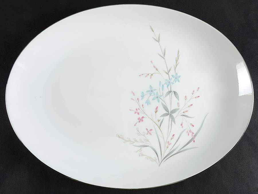 Spring 16" Oval Serving Platter by Royal M-Mita-1