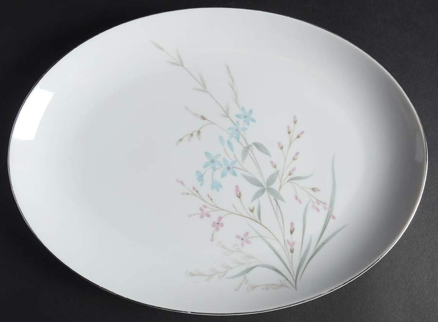 Spring 12" Oval Serving Platter by Royal M-Mita-1