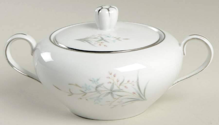 Spring Sugar Bowl & Lid by Royal M-Mita-1