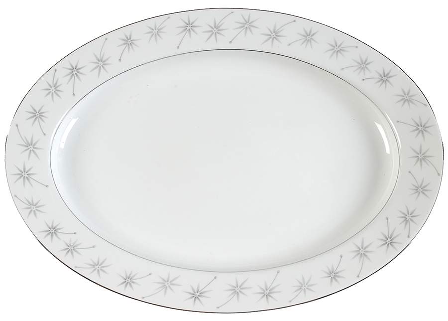 Starlight 16" Oval Serving Platter by Royal M-Mita-1