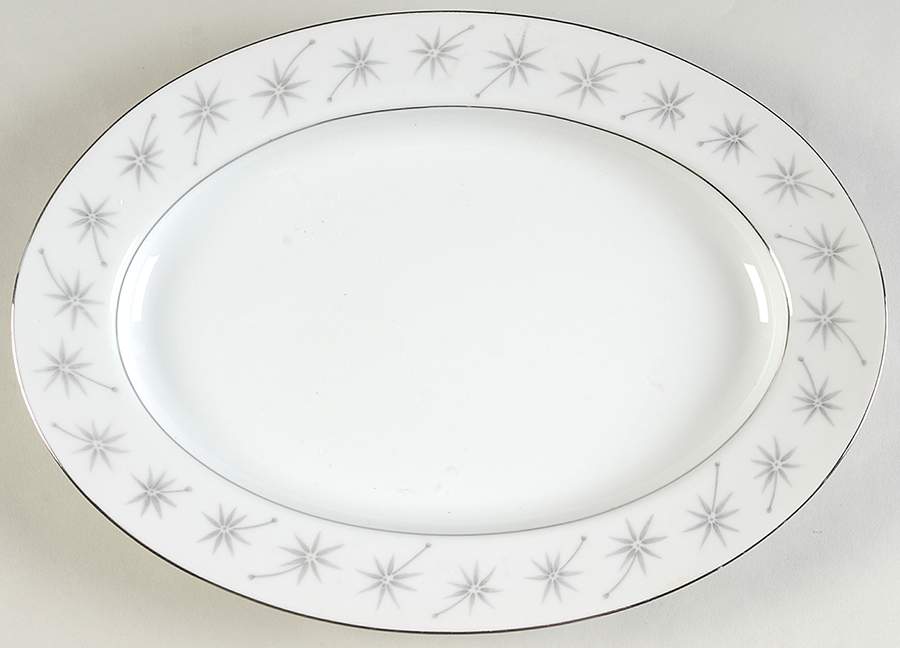 Starlight 12" Oval Serving Platter by Royal M-Mita-1