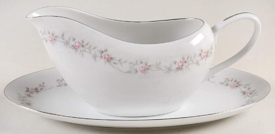Susan Gravy Boat & Underplate by Royal M-Mita-1