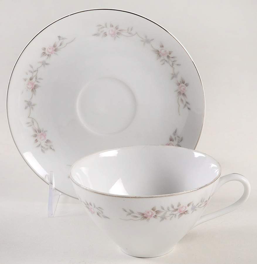 Susan Flat Cup & Saucer Set by Royal M-Mita-1