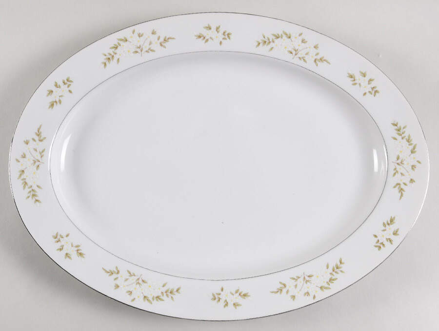 Virginia 16" Oval Serving Platter by Royal M-Mita-1