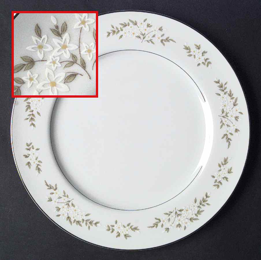Virginia Dinner Plate by Royal M-Mita-1