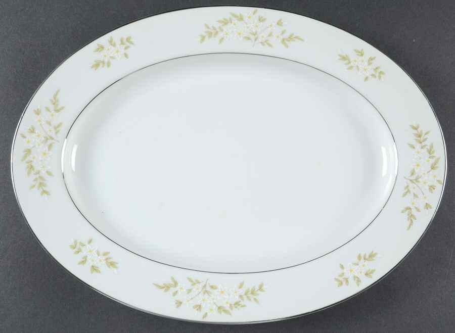 Virginia 12" Oval Serving Platter by Royal M-Mita-1