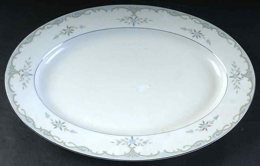 Wellesley 12" Oval Serving Platter by Royal M-Mita-1