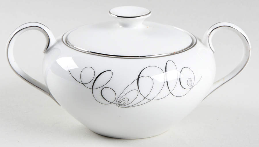 Whirl (Meito) Sugar Bowl & Lid by Royal M-Mita-1