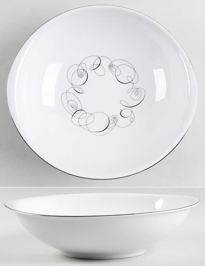 Whirl (Meito) 9" Round Vegetable Bowl by Royal M-Mita-1