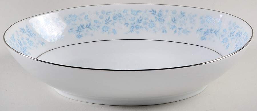 Blue Ridge 10" Oval Vegetable Bowl by Royal Prestige-1