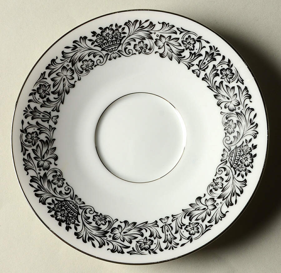 Midnight Lace Saucer by Royal Prestige-1