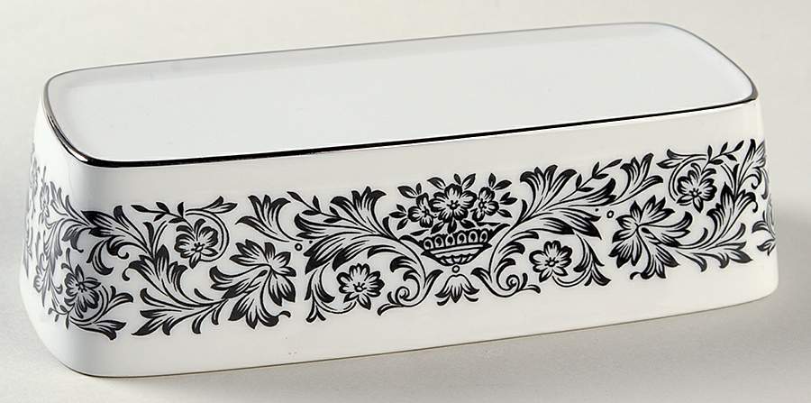 Midnight Lace Lid for 1/4 Lb Butter by Royal Prestige-1