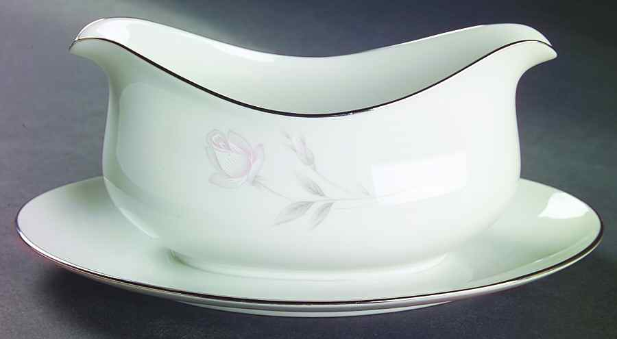 Monique Gravy Boat with Attached Underplate by Royal Prestige-1