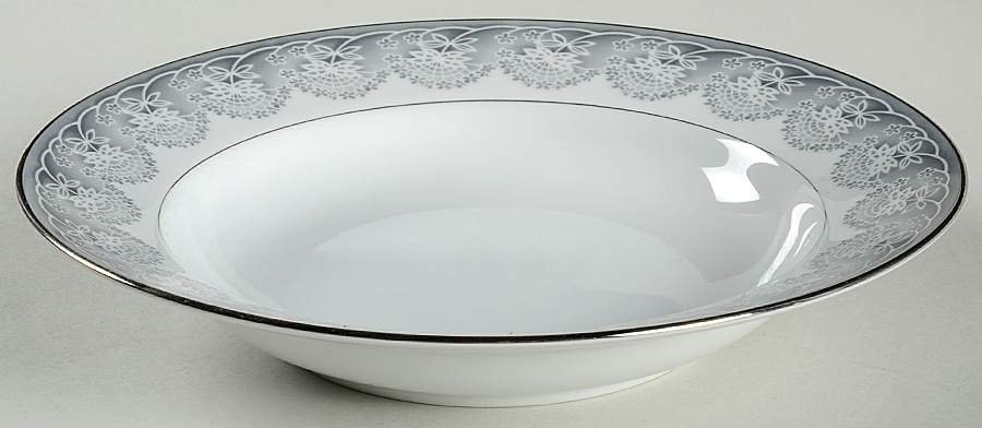 Moon Shadow Large Rim Soup Bowl by Royal Prestige-1