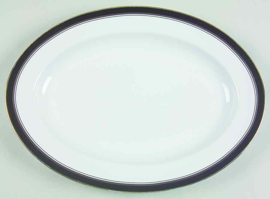 Nocturne 14" Oval Serving Platter by Royal Prestige-1