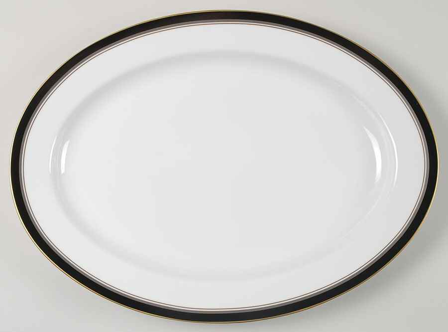 Nocturne 16" Oval Serving Platter by Royal Prestige-1