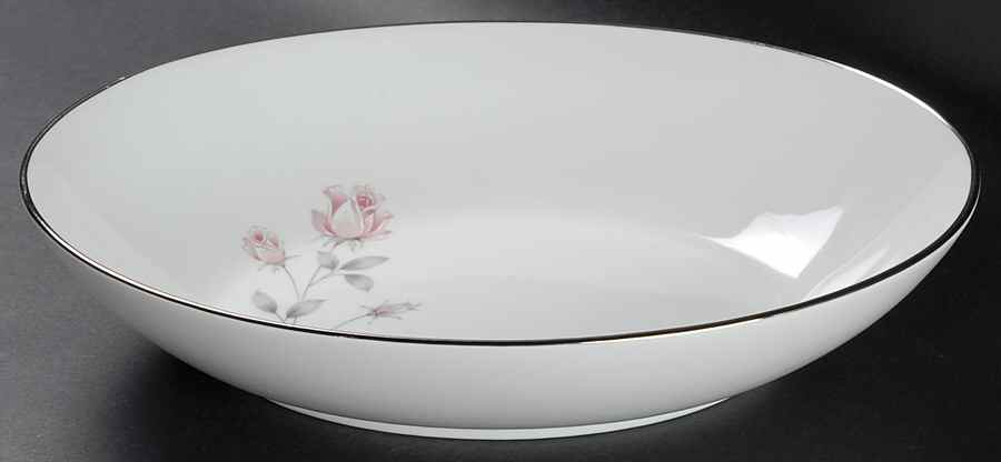 Rose Crest 10" Oval Vegetable Bowl by Royal Prestige-1