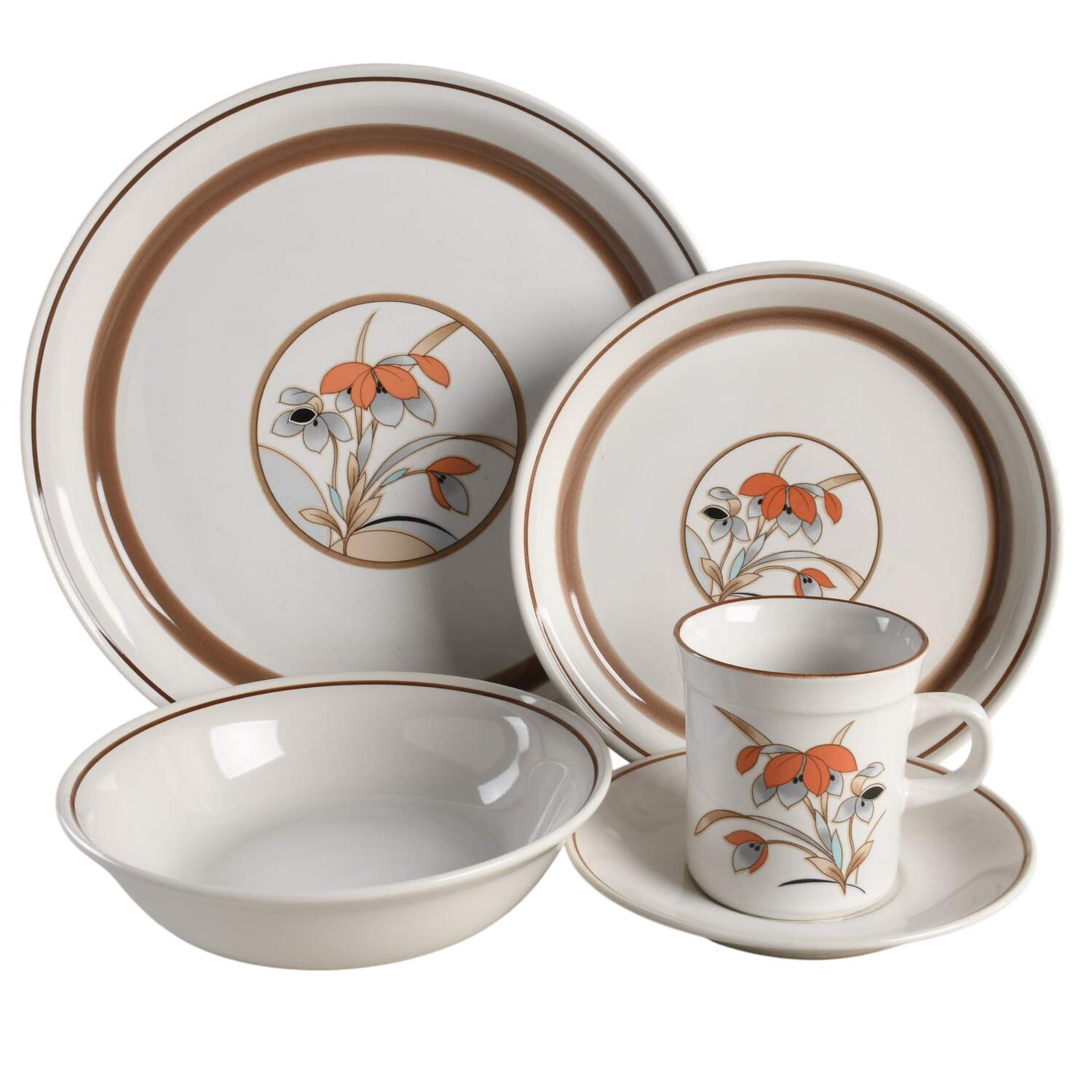 Shogun 5 Piece Place Setting by Royal Prestige-1