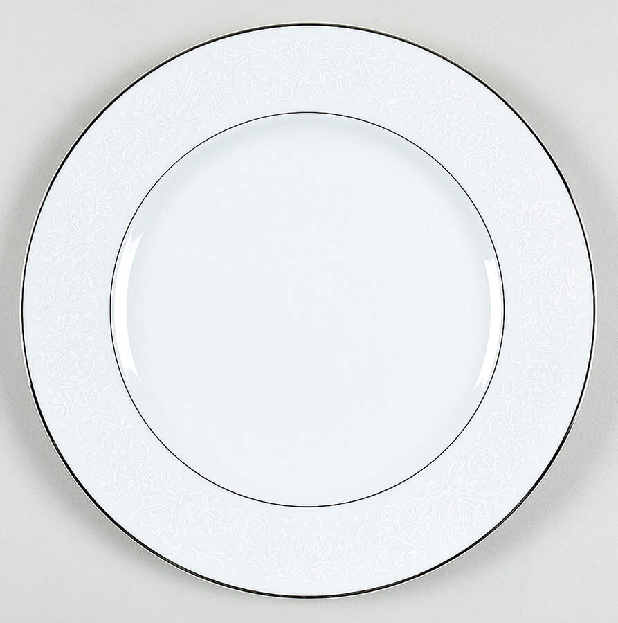White Lace Dinner Plate by Royal Prestige-1