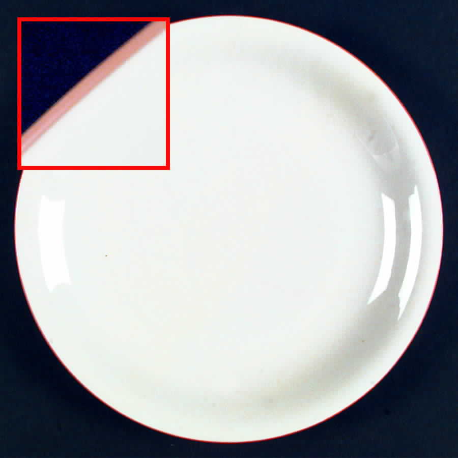 A La Carte (Mustard Trim) Dinner Plate by Rorstrand-1
