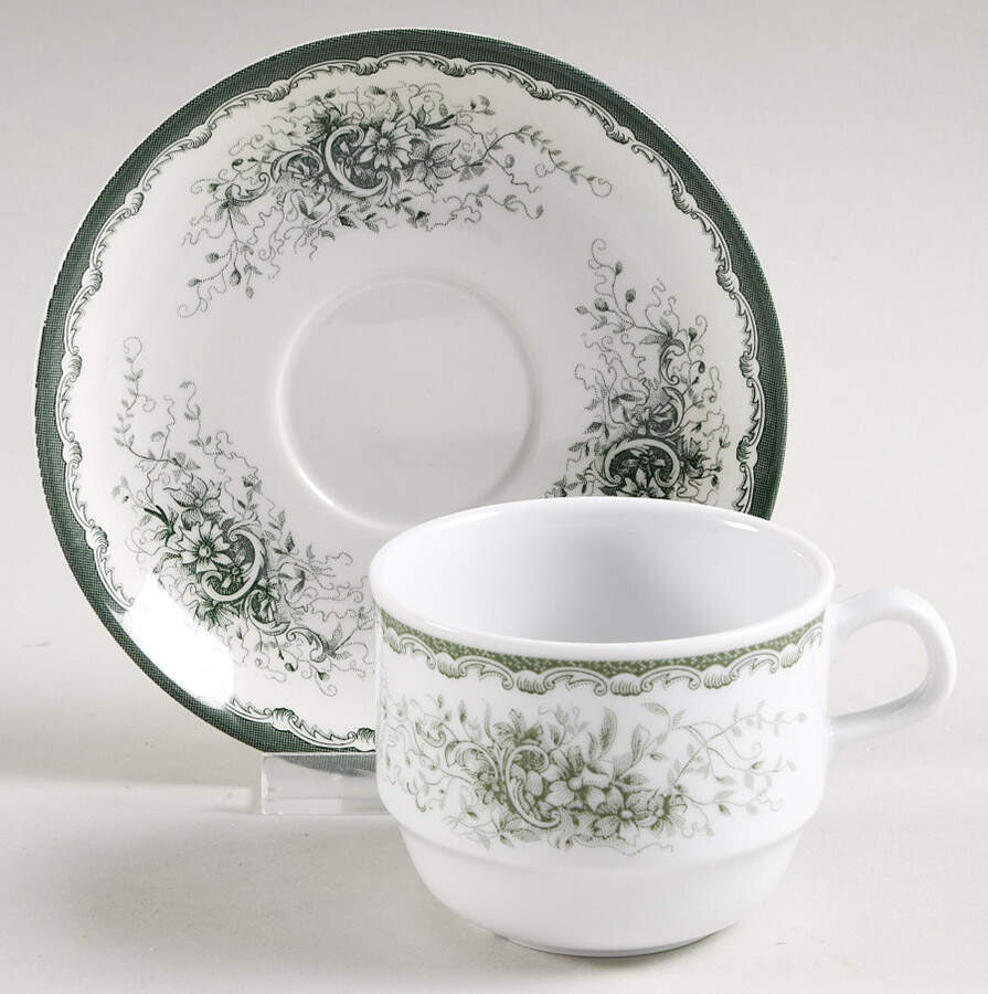 Anna Flat Cup & Saucer Set by Rorstrand-1
