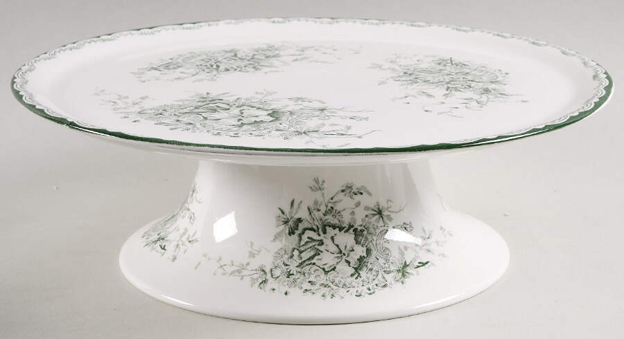 Anna Footed Cake Plate by Rorstrand-1