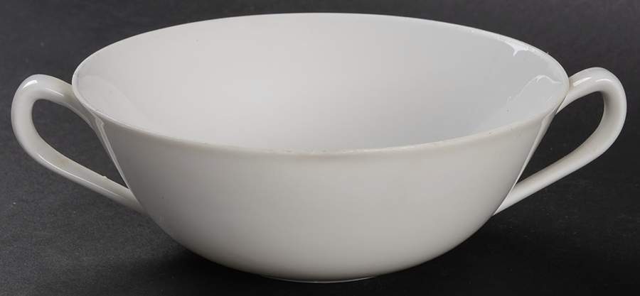Blanca Flat Cream Soup Bowl by Rorstrand-1