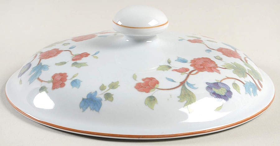 Eden (Brown Trim) Lid for Round Vegetable by Rorstrand-1