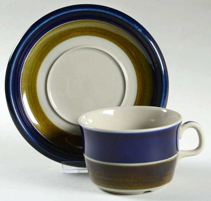Elisabeth Flat Cup & Saucer Set by Rorstrand-1