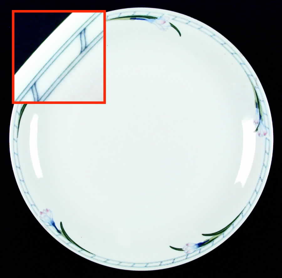Fleur Blue Dinner Plate by Rorstrand-1