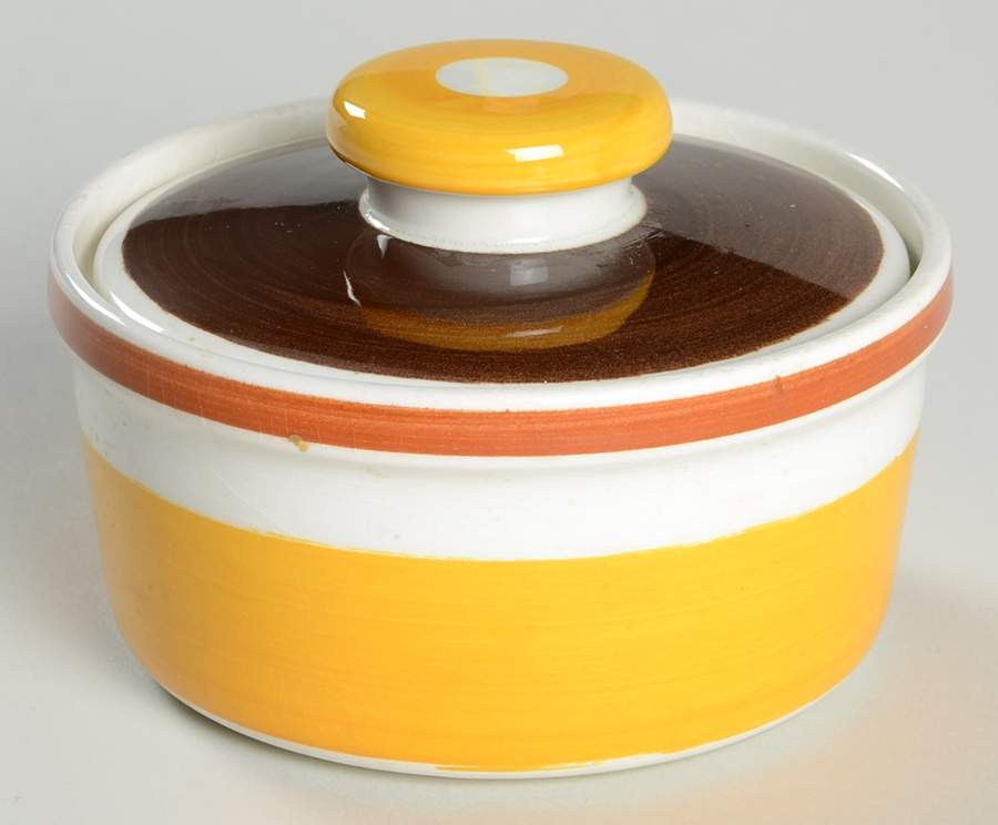 Fokus Sugar Bowl & Lid by Rorstrand-1