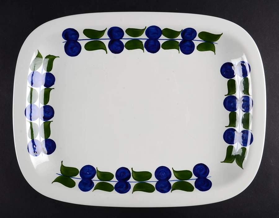 Irene 13" Rectangular Serving Platter by Rorstrand-1